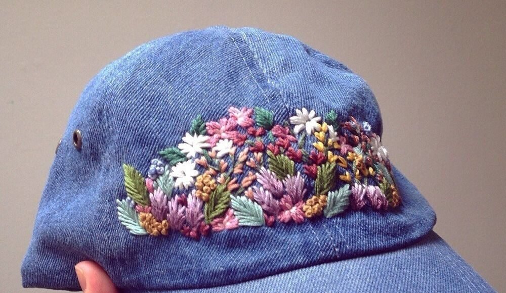 hat embroidery