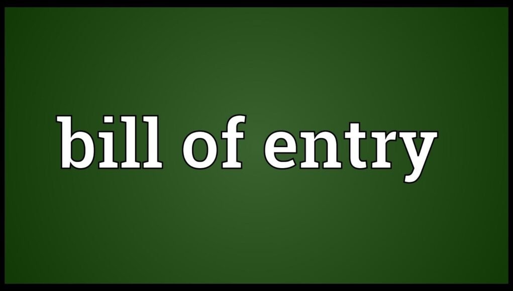 Bill of Entry Status