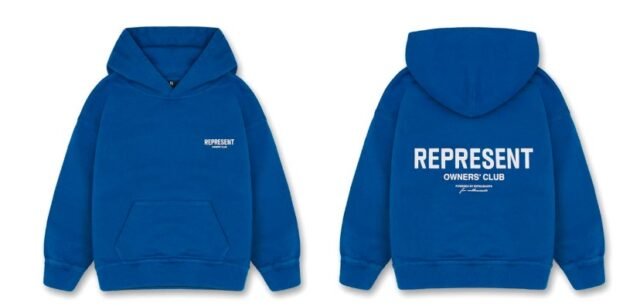 Blue Represent Hoodie