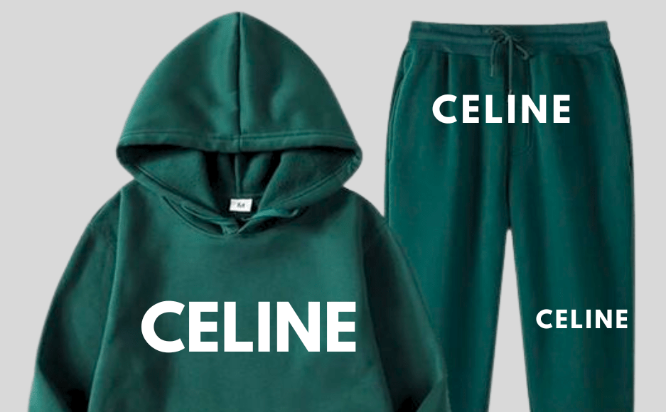 CELINE TRACKSUIT GREEN