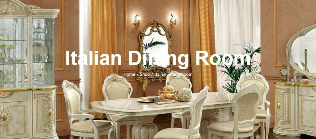 Italian dining room chairs