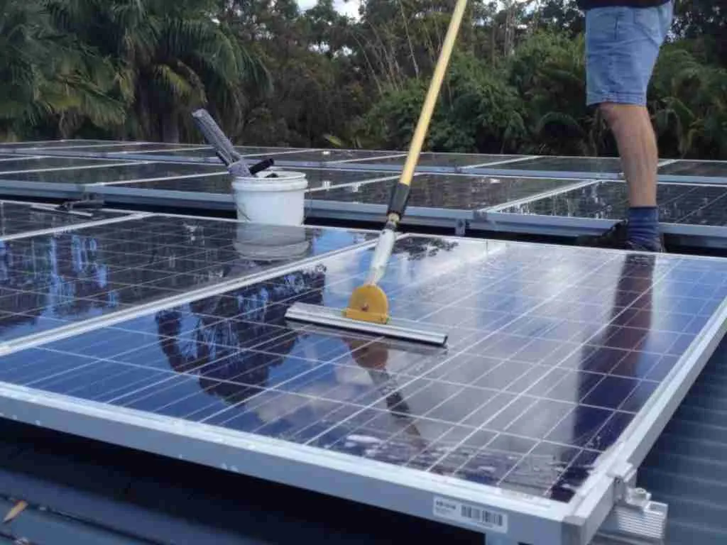 Solar Panel Washing