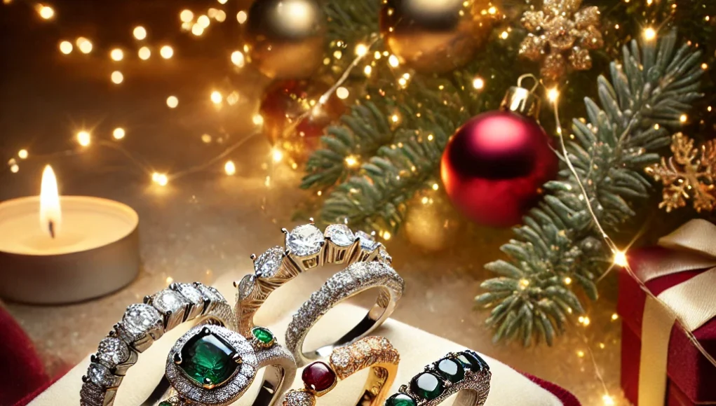 christmas eternity rings