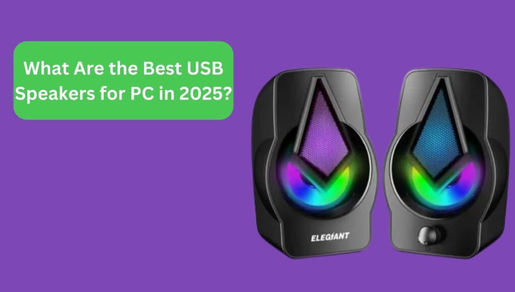 What Are the Best USB Speakers for PC in 2025